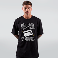CAMISETA PRETA - CARTÃO