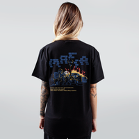 CAMISETA PRETA - THE HEAT