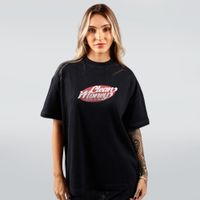 CAMISETA OVERSIZED PRETA - CLEAN MONEY