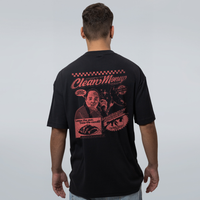 CAMISETA OVERSIZED PRETA - CLEAN MONEY