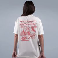 CAMISETA OVERSIZED OFF WHITE - CLEAN MONEY