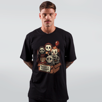CAMISETA PRETA - ADOPT A SLASHER