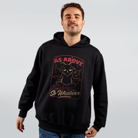 MOLETOM PRETO - BAPHOMET FUNNY