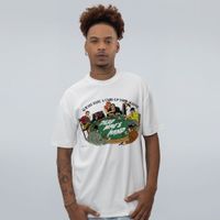 CAMISETA OVERSIZED OFF WHITE - DEAD MAN´S HAND V2