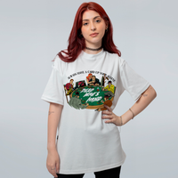CAMISETA OVERSIZED OFF WHITE - DEAD MAN´S HAND V2