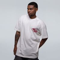 CAMISETA OVERSIZED OFF WHITE - DEAD MAN´S HAND