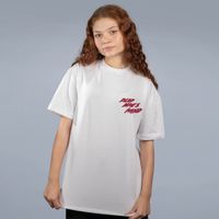 CAMISETA OVERSIZED OFF WHITE - DEAD MAN´S HAND