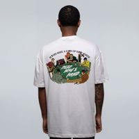 CAMISETA OVERSIZED OFF WHITE - DEAD MAN´S HAND