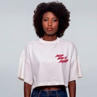 CROPPED OVERSIZED OFF WHITE - DEAD MAN´S HAND