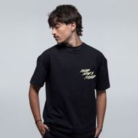 CAMISETA OVERSIZED PRETA - DEAD MAN´S HAND