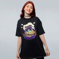 CAMISETA OVERSIZED PRETA - NA VERDADE