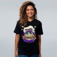 CAMISETA PRETA - NA VERDADE