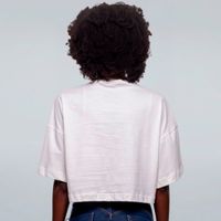 CROPPED OVERSIZED OFF WHITE - NA VERDADE