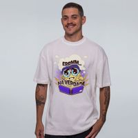 CAMISETA OVERSIZED OFF WHITE - NA VERDADE