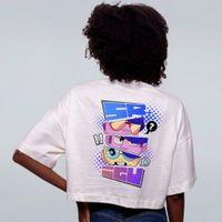 CROPPED OVERSIZED OFF WHITE - FACES SR IGU