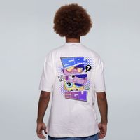 CAMISETA OVERSIZED OFF WHITE - FACES SR IGU
