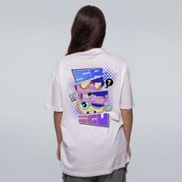 CAMISETA OVERSIZED OFF WHITE - FACES SR IGU