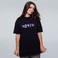 CAMISETA OVERSIZED PRETA - SR IGU CLASSIC