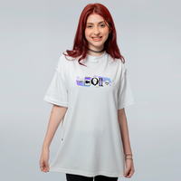 CAMISETA OVERSIZED OFF WHITE - SR IGU CLASSIC