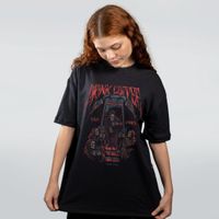 CAMISETA OVERSIZED PRETA - DRINK COFFEE