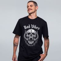 CAMISETA PRETA - CAVEIRA MOTORHEAD