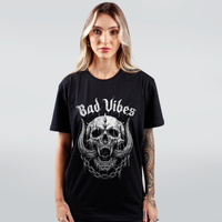 CAMISETA PRETA - CAVEIRA MOTORHEAD