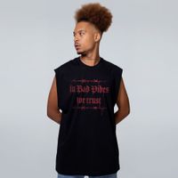 REGATA OVERSIZED PRETA - IN BAD VIBES WE TRUST