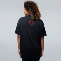 CAMISETA OVERSIZED PRETA - IN BAD VIBES WE TRUST