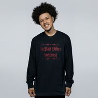 MANGA LONGA PRETA - IN BAD VIBES WE TRUST