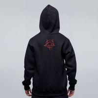 MOLETOM PRETO - IN BAD VIBES WE TRUST