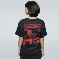 CAMISETA PRETA - CLEAN MONEY