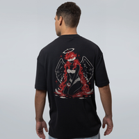 CAMISETA OVERSIZED PRETA - EN MEA CULPA