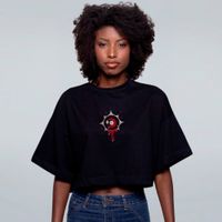 CROPPED OVERSIZED PRETO - EN MEA CULPA