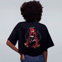 CROPPED OVERSIZED PRETO - EN MEA CULPA