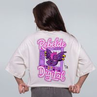CROPPED OVERSIZED OFF WHITE - REBELDE DIGITAL