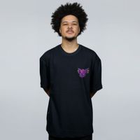 CAMISETA OVERSIZED PRETA - REBELDE DIGITAL