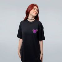 CAMISETA OVERSIZED PRETA - REBELDE DIGITAL