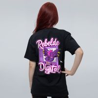 CAMISETA PRETA - REBELDE DIGITAL