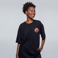 CAMISETA OVERSIZED PRETA - CLUBE ANTI IA