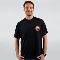 CAMISETA OVERSIZED PRETA - CLUBE ANTI IA