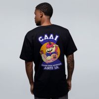 CAMISETA PRETA - CLUBE ANTI IA