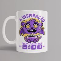 CANECA BRANCA - INSPIRAÇÃO DA MADRUGADA
