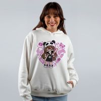 MOLETOM OFF WHITE - UNIVERSO NATASHA PANDA