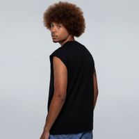 REGATA OVERSIZED PRETA - I DONT BELIEVE IN HUMANS