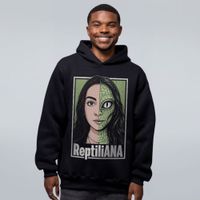 MOLETOM PRETO - REPTILIANA
