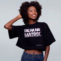 CROPPED OVERSIZED PRETO - FALHA NA MATRIX