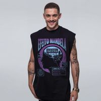 REGATA OVERSIZED PRETA - EFEITO MANDELA