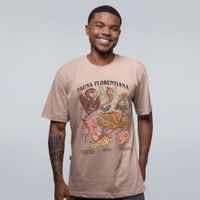 CAMISETA CANELA - FAUNA FLORENTIANA