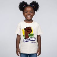 CAMISETA OFF WHITE INFANTIL - PUNHO VINIZINHO