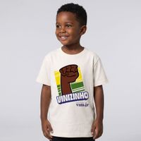 CAMISETA OFF WHITE INFANTIL - PUNHO VINIZINHO